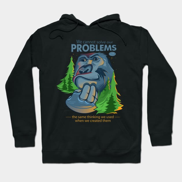 Monkey problems Hoodie by CandyUPlanet